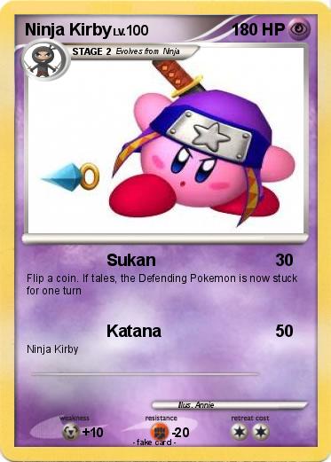 Pokemon Ninja Kirby