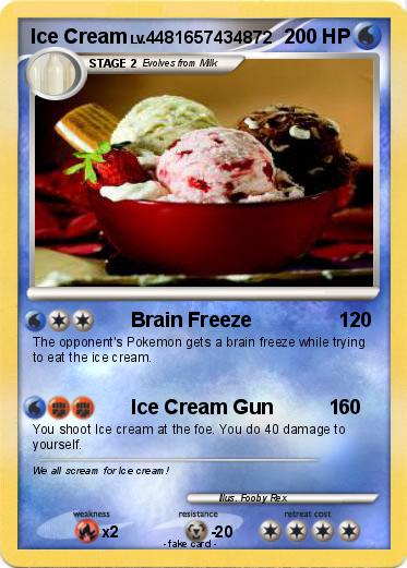 Pokemon Ice Cream
