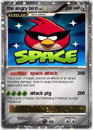 Pokemon the angry bird