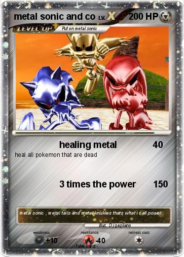 Pokemon metal sonic and co