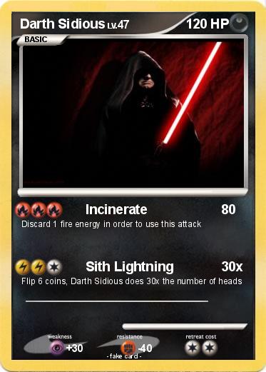 Pokemon Darth Sidious