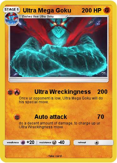 Pokemon Ultra Mega Goku