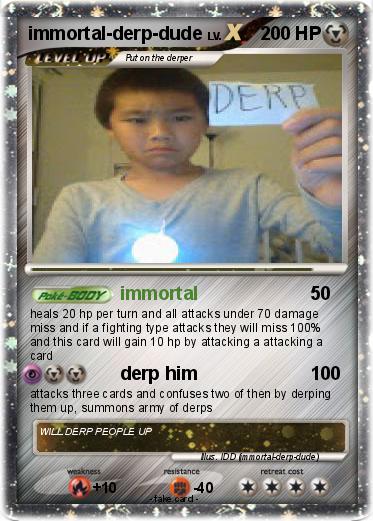 Pokemon immortal-derp-dude