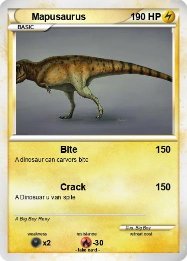 Pokemon Mapusaurus
