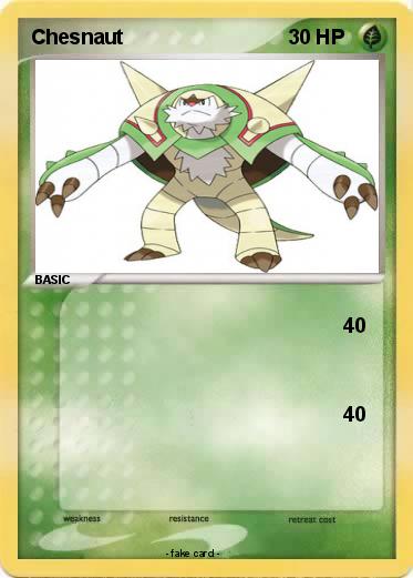 Pokemon Chesnaut