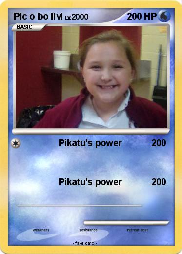 Pokemon Pic o bo livi