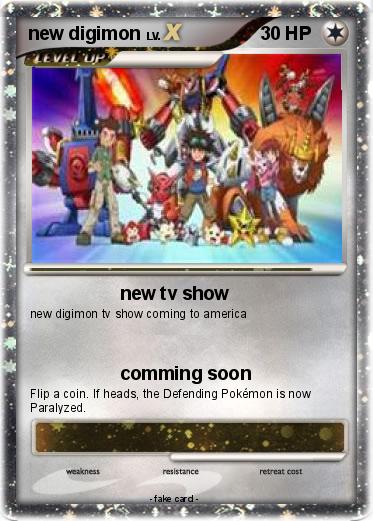 Pokemon new digimon