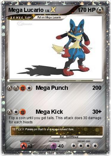 Pokemon Mega Lucario