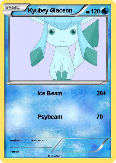 Pokemon Kyubey Glaceon