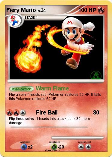 Pokemon Fiery Mario
