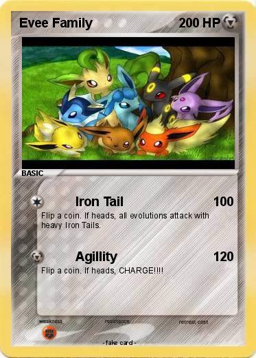 Pokemon Evee Family