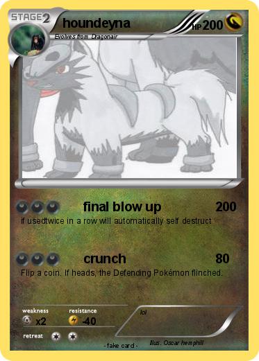 Pokemon houndeyna