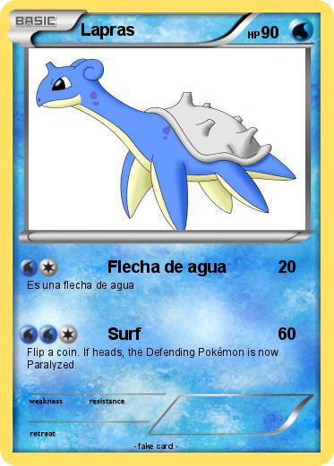 Pokemon Lapras