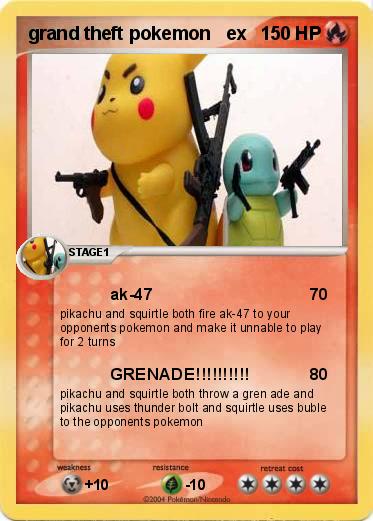 Pokemon grand theft pokemon   ex