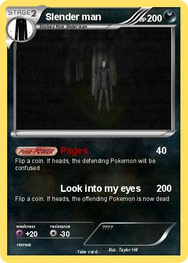 Pokemon Slender man