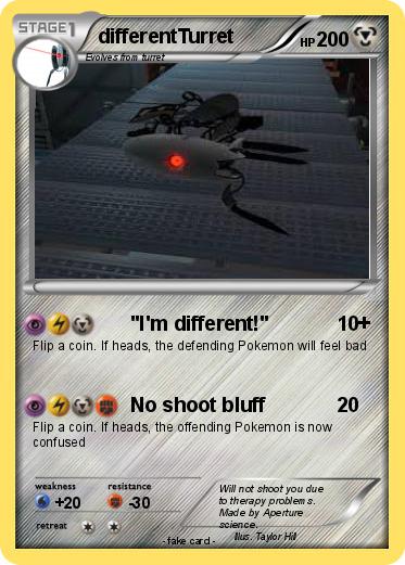 Pokemon differentTurret