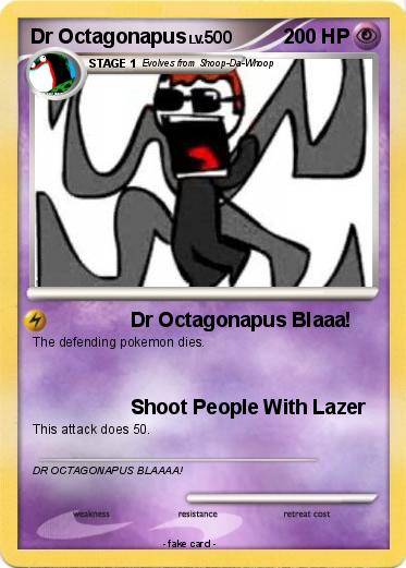Pokemon Dr Octagonapus