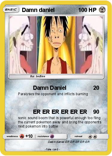 Pokemon Damn daniel