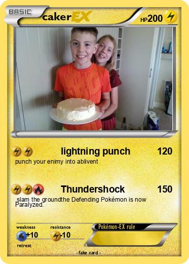 Pokemon caker