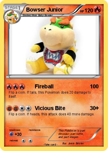 Pokemon Bowser Junior