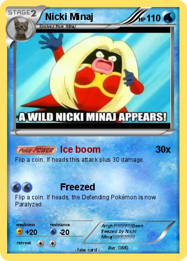 Pokemon Nicki Minaj