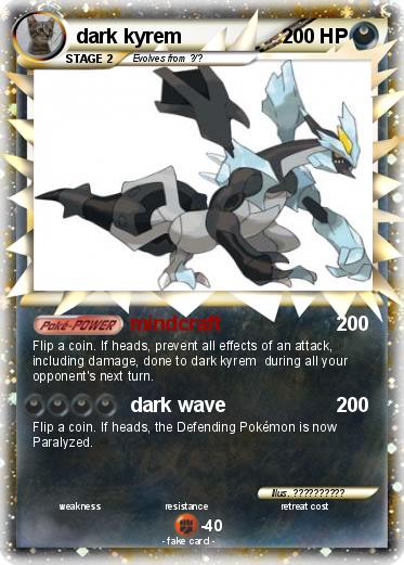 Pokemon dark kyrem