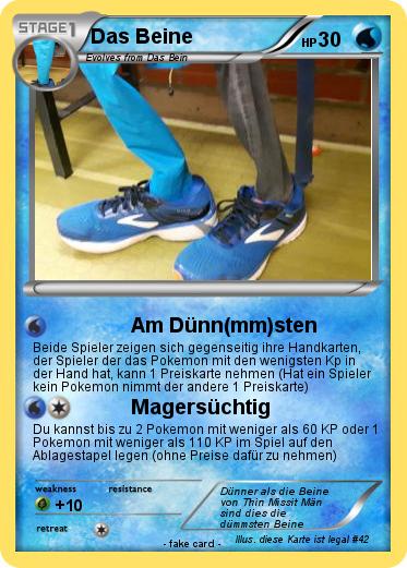 Pokemon Das Beine