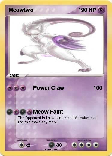 Pokemon Meowtwo