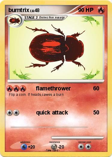 Pokemon burntrix