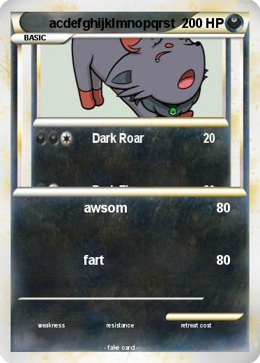 Pokemon acdefghijklmnopqrst