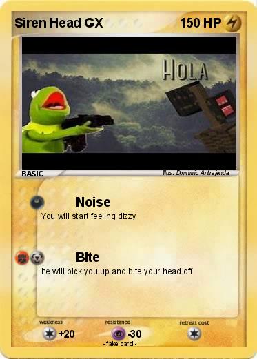 Pokemon Siren Head GX