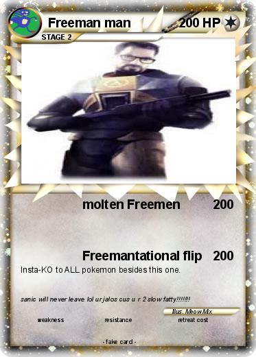 Pokemon Freeman man