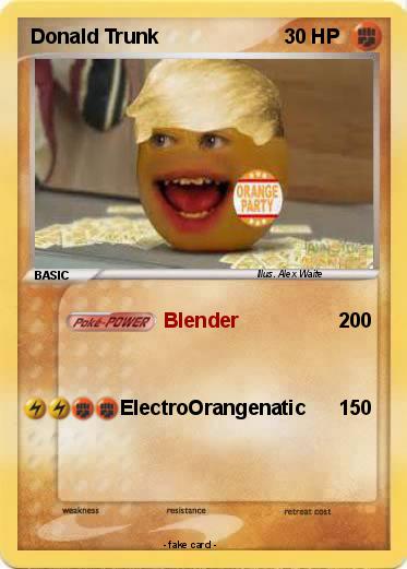 Pokemon Donald Trunk