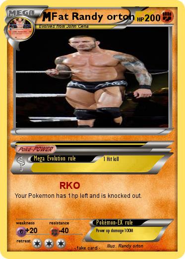 Pokemon Fat Randy orton
