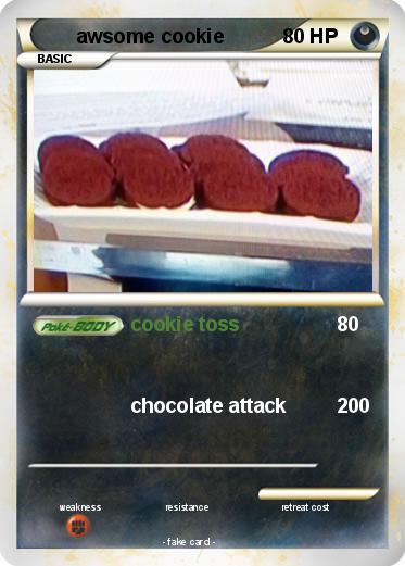 Pokemon awsome cookie