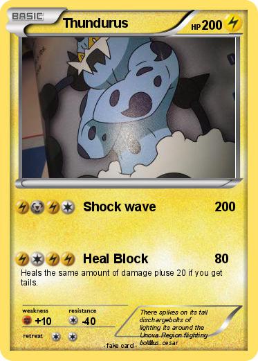 Pokemon Thundurus