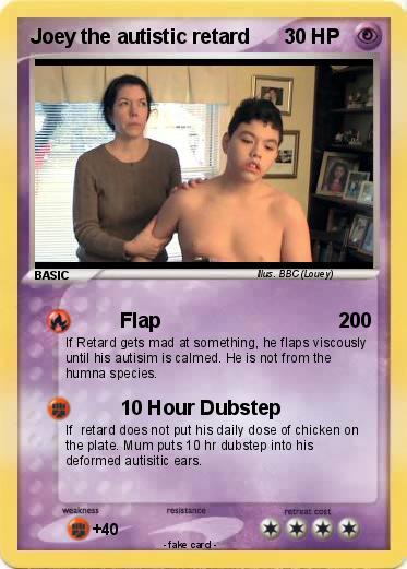 Pokemon Joey the autistic retard