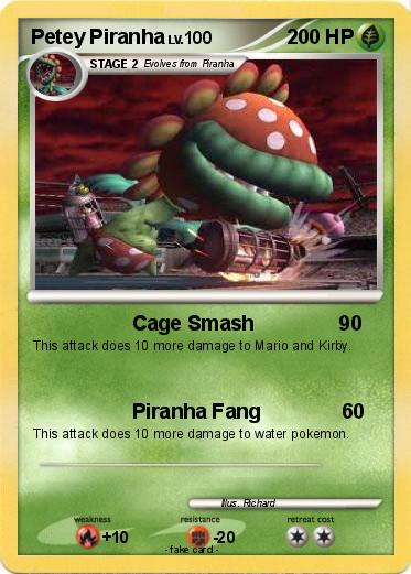 Pokemon Petey Piranha