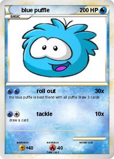 Pokemon blue puffle