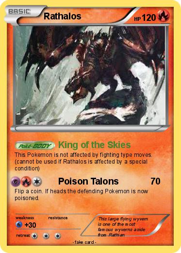 Pokemon Rathalos