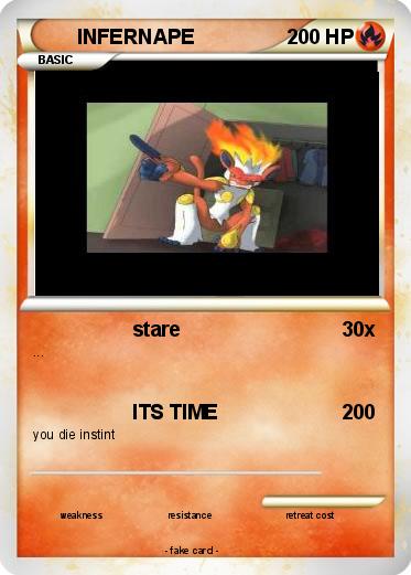 Pokemon INFERNAPE