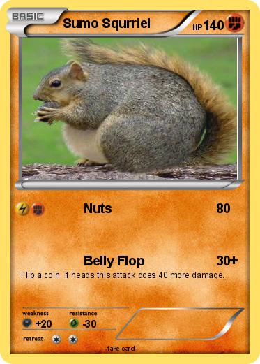 Pokemon Sumo Squrriel