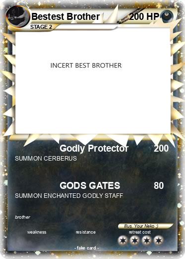 Pokemon Bestest Brother
