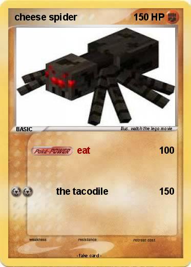 Pokemon cheese spider