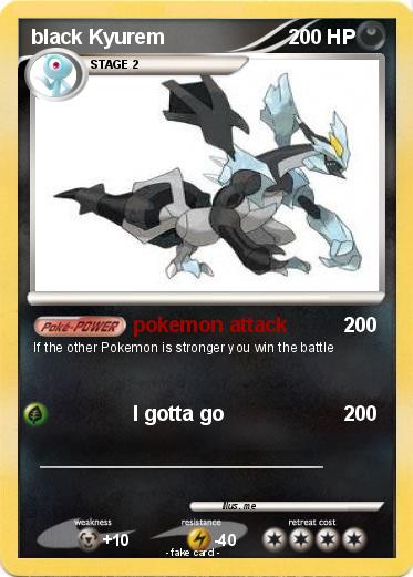 Pokemon black Kyurem