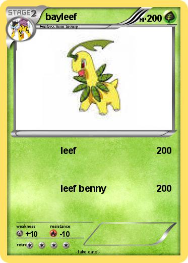 Pokemon bayleef