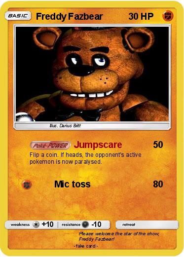Pokemon Freddy Fazbear