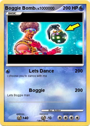 Pokemon Boggie Bomb