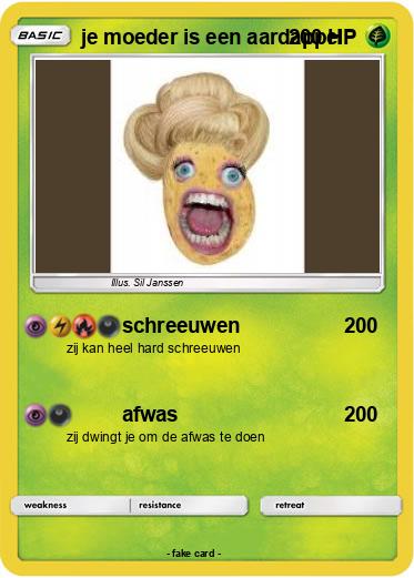 Pokemon je moeder is een aardappel