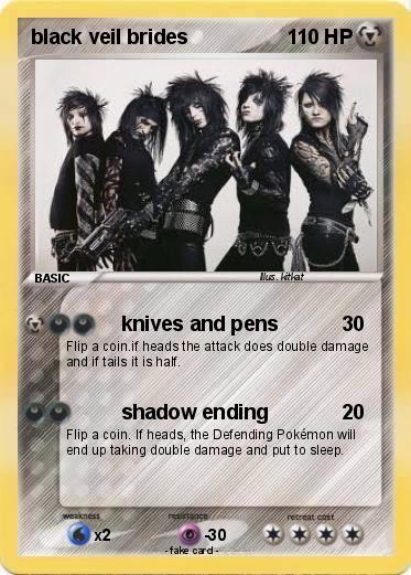 Pokemon black veil brides